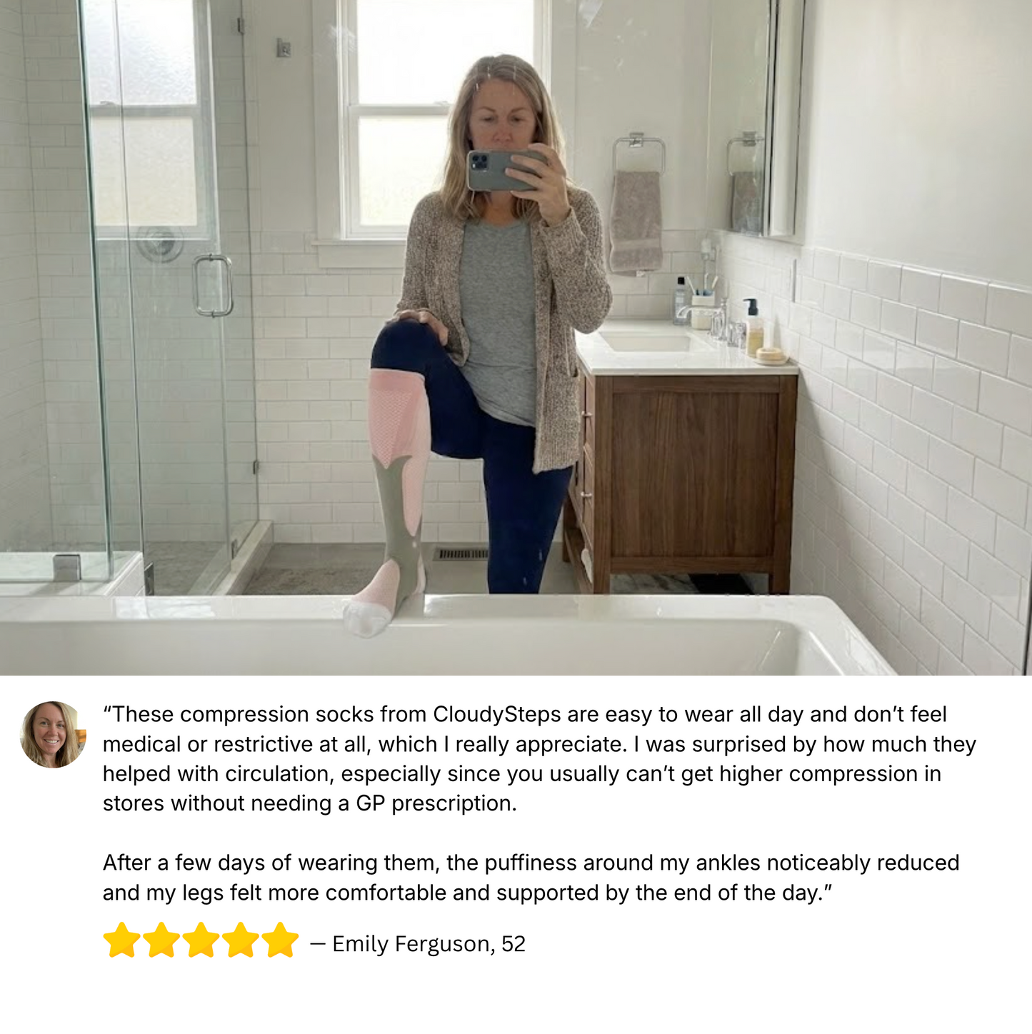 CloudySteps Compression Socks