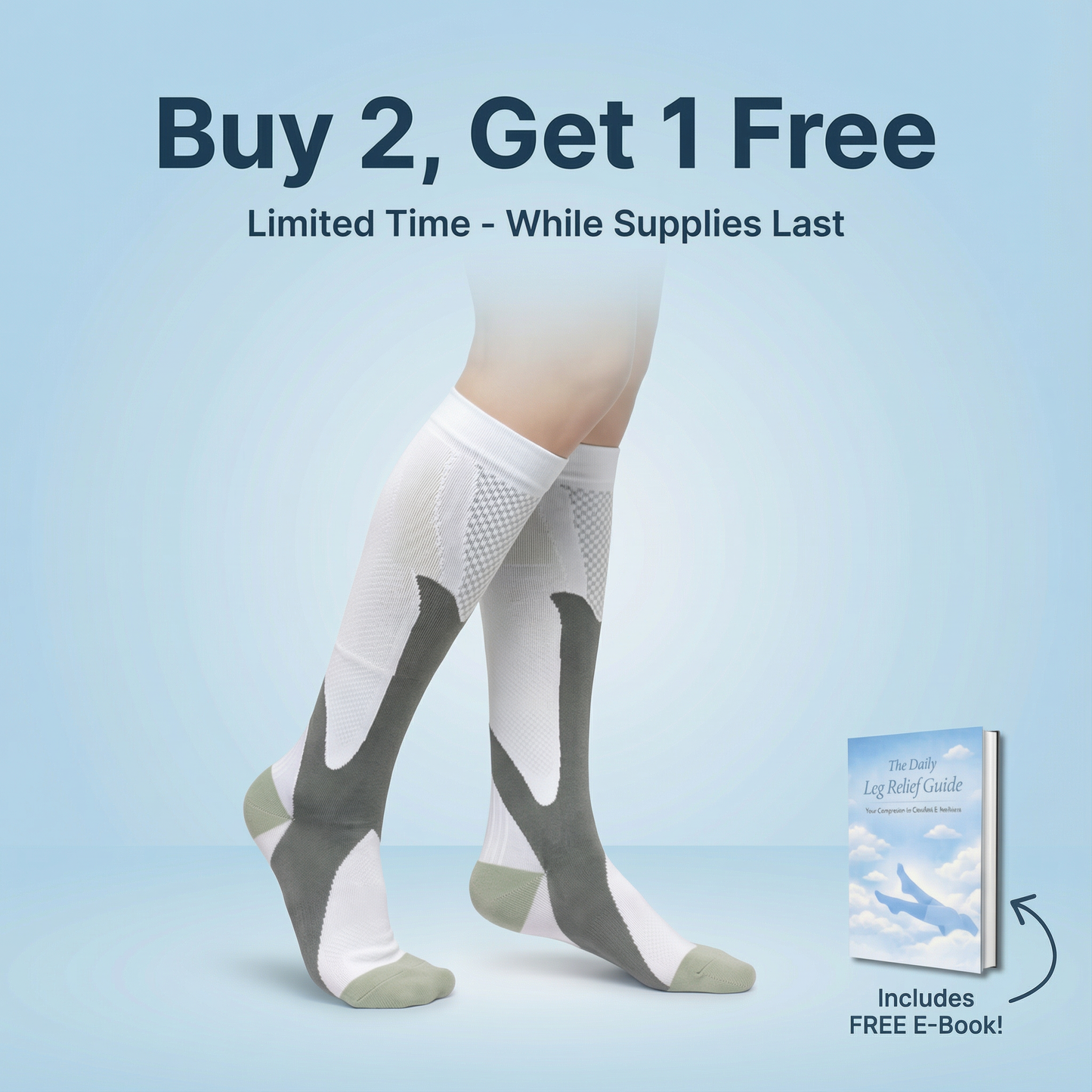 CloudySteps Compression Socks